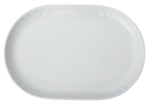 półmisek Kiara owalny; 36x25 cm (DxS); biały; owalny; 4 sztuka / opakowanie