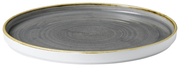 talerz okrągły Stonecast Peppercorn z podniesioną krawędzią; 15.7x2 cm (ØxW); szary/brązowy; okrągły; 6 sztuka / opakowanie