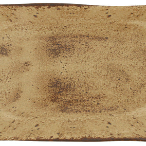 talerz Natura; 28.2x15.1x2.4 cm (DxSxW); jasny brązowy/ciemny brąz; prostokątny; 2 sztuka / opakowanie