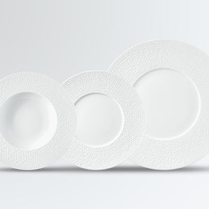 zestaw próbny porcelany Pike 3 częściowy; biały