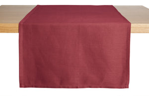 bieżnik Palermo; 40x130 cm (SxD); burgund; prostokątny; 6 sztuka / opakowanie