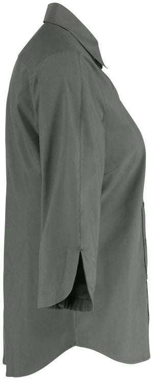 Bluse Dreiviertelarm Porter Regular Fit; Kleidergröße 40; ciemny szary