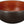 miska Levana; 620ml, 14.5x6.5 cm (ØxW); terakota/czarny; okrągły; 6 sztuka / opakowanie