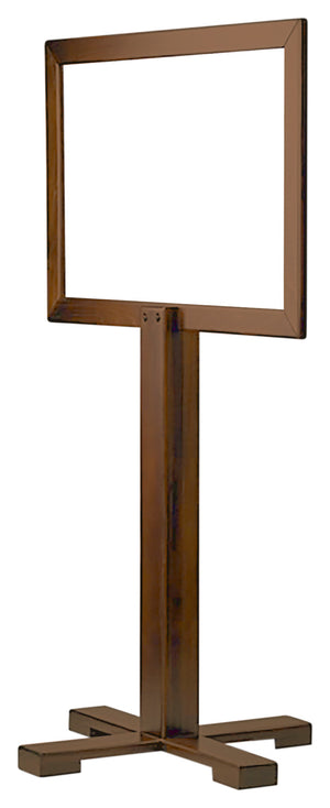 ścianka ochronna higieniczna Amillo; 100x70x155 cm (SxGxW); tytoń bejcowany