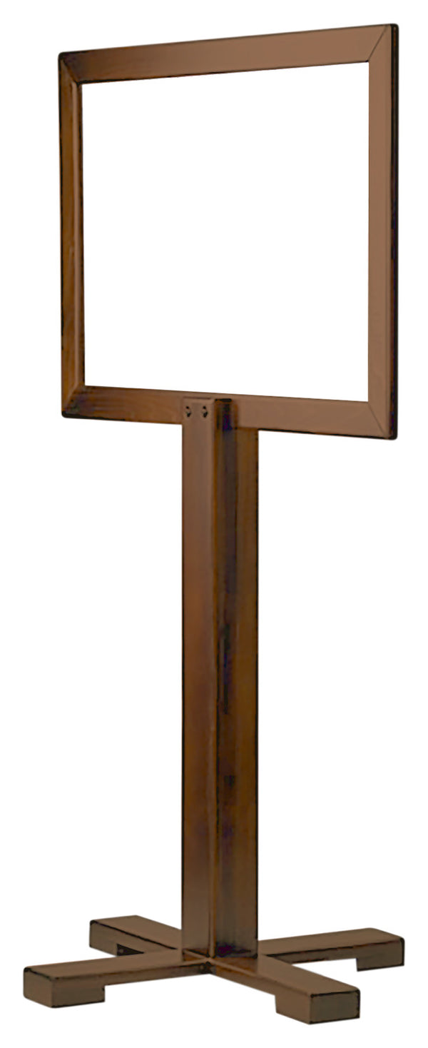 ścianka ochronna higieniczna Amillo; 100x70x155 cm (SxGxW); tytoń bejcowany