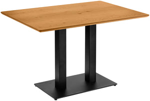 blat Acerios prostokątny; 120x80x2.5 cm (DxSxW); dziki dąb; prostokątny