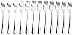 widelec stołowy Tunis Basic; 19.5 cm (D); srebro, Griff srebro; 12 sztuka / opakowanie