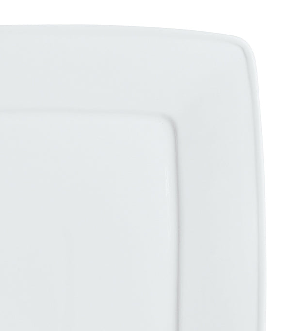 talerz płaski Jazz; 30x30 cm (DxS); biały; kwadrat; 2 sztuka / opakowanie