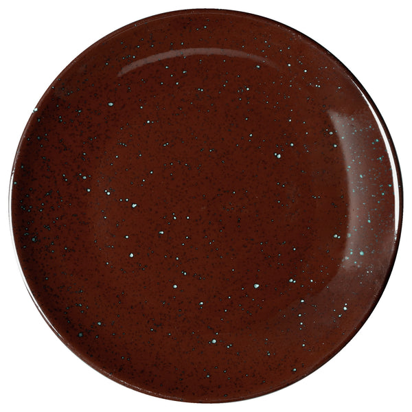 talerz płaski Alessia; 16 cm (Ø); brązowy; okrągły; 6 sztuka / opakowanie