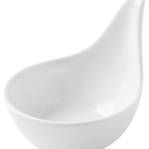 mini miseczki  Tropfen; 60ml, 8.8x6.8x6.3 cm (DxSxW); biały; 12 sztuka / opakowanie
