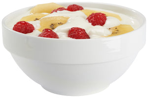 miska porcelanowa Sao Paulo; 450ml, 14x6.5 cm (ØxW); biały; okrągły; 6 sztuka / opakowanie