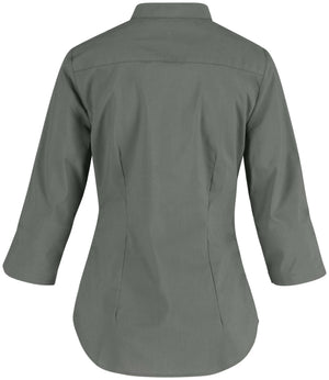 Bluse Dreiviertelarm Lani Regular Fit; Kleidergröße 44; ciemny szary