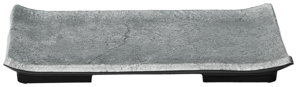 półmisek Clawson z rantem; Größe GN 1/4, 26.5x16.2x2 cm (DxSxW); szary; prostokątny; 3 sztuka / opakowanie