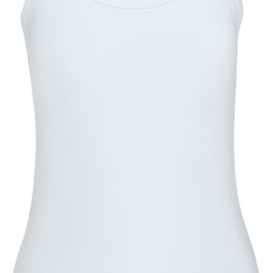 Tanktop Damen Malme Slim Fit; Kleidergröße XS; biały