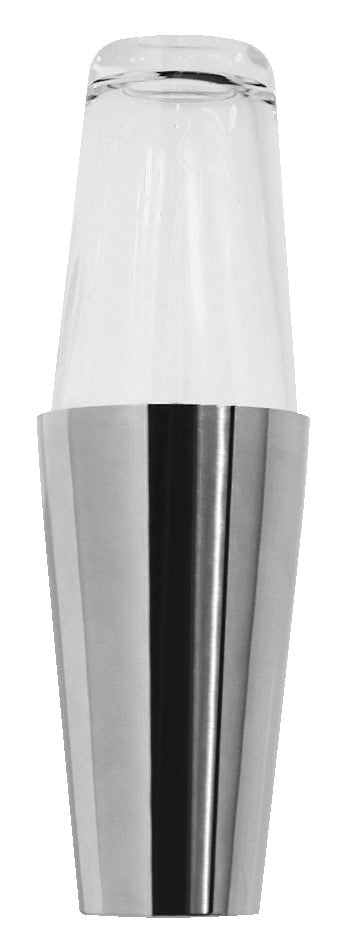 shaker Hove; 750ml, 9.5x26 cm (ØxW); srebro