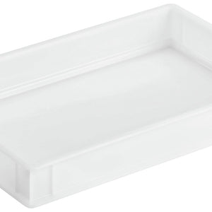 Pizzaballenbehälter; 60x40x7.6 cm (DxSxW); biały