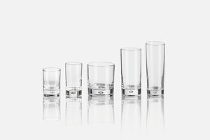 mini szklanka  Centra; 50ml, 4.5x6.7 cm (ØxW); transparentny; 6 sztuka / opakowanie