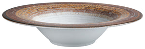Porzellan Pastateller Terra Mosaic rund; 600 ml