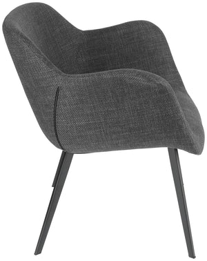 Loungesessel Limea; 78x62x72 cm (SxGxW); siedzisko antracyt