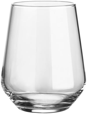 szklanka uniwersalna Allegra; 425ml, 6.8x10.9 cm (ØxW); transparentny; 6 sztuka / opakowanie