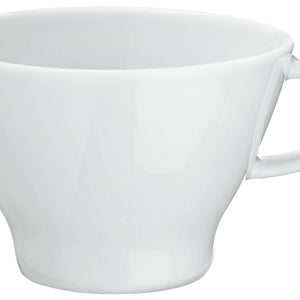 filiżanka do kawy Contrast; 160ml, 9x6.5 cm (ØxW); biały; stożkowy; 6 sztuka / opakowanie