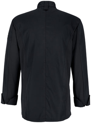 Herrenkochjacke Lewis; Kleidergröße 58; czarny