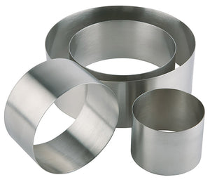 Schaumspeisering; 12x4.5 cm (ØxW); srebro; okrągły