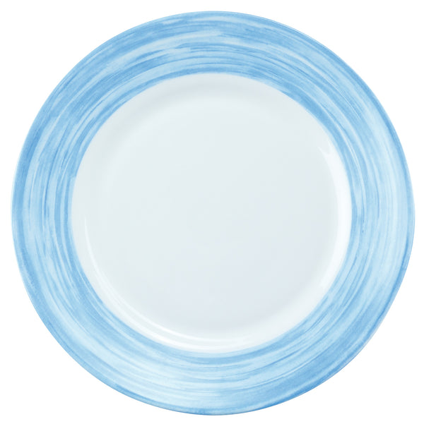 talerz płaski Brush; 25.4 cm (Ø); niebieski; okrągły; 6 sztuka / opakowanie