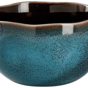 miska Oriento; 950ml, 15x8.8 cm (ØxW); niebieski; okrągły; 6 sztuka / opakowanie