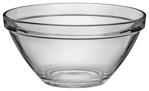 miska szklana Pompei; 570ml, 14x7 cm (ØxW); transparentny; okrągły; 24 sztuka / opakowanie