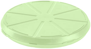 pizza box wielokrotnego użytku Yari Neo; 35.8x4.9 cm (ØxW); zielony; okrągły; 10 sztuka / opakowanie