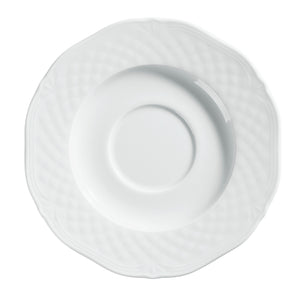 spodek do filiżanki do kawy Zürich; 16 cm (Ø); biały; okrągły; 6 sztuka / opakowanie