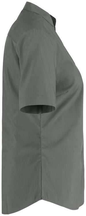 Bluse Kurzarm Lani Regular Fit; Kleidergröße 50; ciemny szary