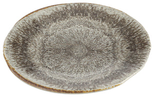 talerz płaski Iris; 28.5x2.35 cm (ØxW); szary/brązowy; okrągły; 6 sztuka / opakowanie