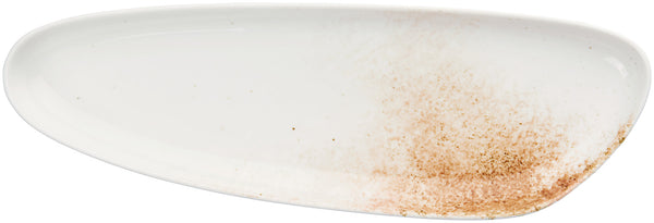 półmisek Purior; 35.5x11.5x2.6 cm (DxSxW); biały/brązowy; 4 sztuka / opakowanie