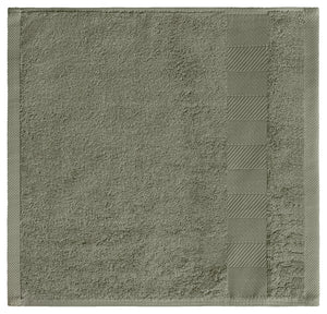 Seiftuch Evora Fischgrat Bordüre; 30x30 cm (SxD); kamiennoszary; 5 sztuka / opakowanie