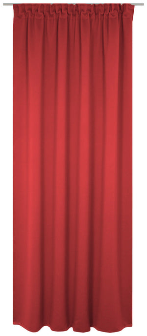 Verdunklungsvorhang Granat Multiband; 142x175 cm (SxW); czerwony