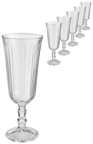 kieliszek do szampana Nostalgie; 120ml, 5.9x15.4 cm (ØxW); transparentny; 6 sztuka / opakowanie