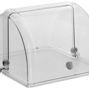 pokrywa roll-top Sturgis; Größe GN 1/2, 27.6x18.9x33.7 cm (SxWxG); transparentny