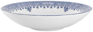 Teller tief Nonna mit Dekor; 700ml, 21.5x5 cm (ØxW); niebieski/biały/rosé; okrągły; 6 sztuka / opakowanie