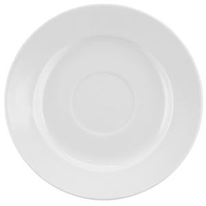 spodek do bulionówki / filiżanki do kawy/cappucino Rondon; 15.8 cm (Ø); biały; okrągły; 6 sztuka / opakowanie