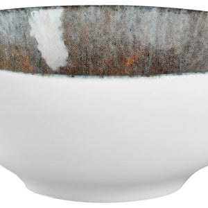 Schale Saturnus; 500ml, 15x6 cm (ØxW); antracyt/zielony/pomarańczowy; okrągły; 6 sztuka / opakowanie