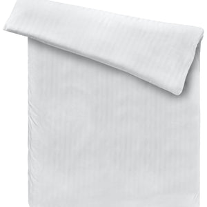 poszewka na kołdrę Satina 20 mm; 140x200 cm (SxD); biały; 2 sztuka / opakowanie