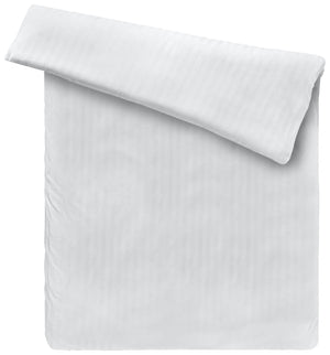 poszewka na kołdrę Satina 20 mm; 140x200 cm (SxD); biały; 2 sztuka / opakowanie