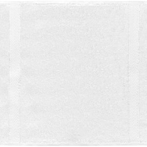 mały ręcznik Meco; 30x30 cm (SxD); biały; 5 sztuka / opakowanie
