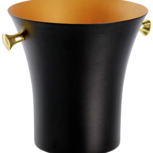 Flaschenkühler Mats; 3500ml, 22x22 cm (ØxW); czarny