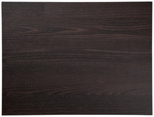 blat Maliana prostokątny; 80x60 cm (DxS); dąb/wenge; prostokątny