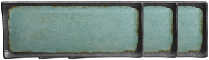 półmisek Dearborn z rantem; Größe GN 1.5/4, 39.7x16.2x2 cm (DxSxW); turkusowy; prostokątny; 3 sztuka / opakowanie