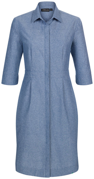 sukienka Livia Chambray; Kleidergröße 46; jasny niebieski