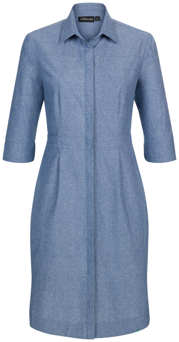 sukienka Livia Chambray; Kleidergröße 46; jasny niebieski